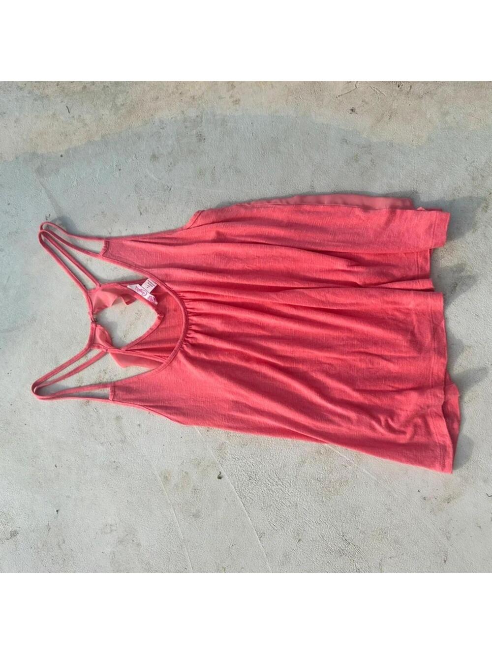 Y2K Pink Tank Size L